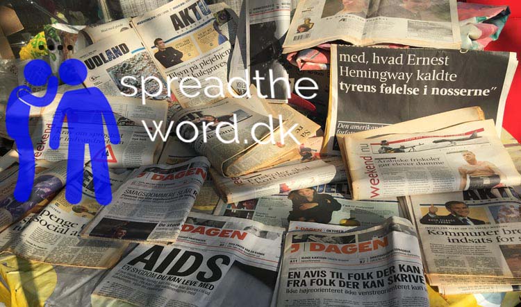 spread the word - Et udpluk af 20 år gamle aviser, der har nyheder, som kunne være trykt i 2023.